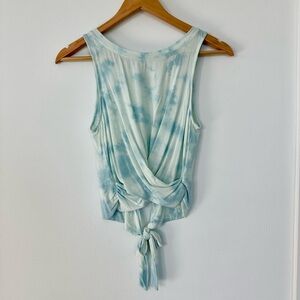 Victoria's Secret Blue Tie-Dye Tank Top